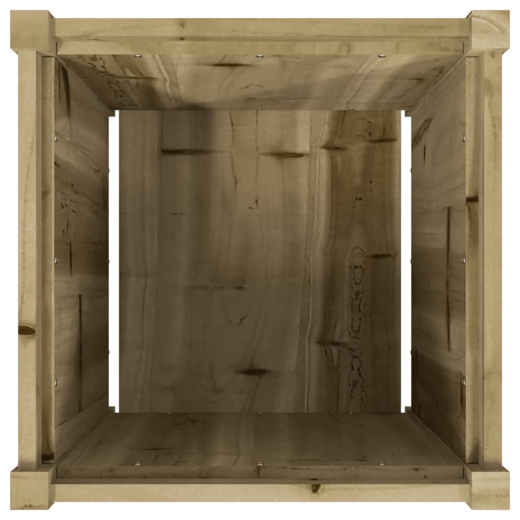 Pflanzkübel 50X50X50 Cm Kiefernholz Imprägniert