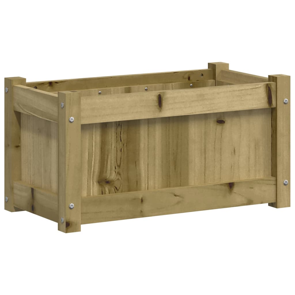 Pflanzkübel 60X31X31 Cm Kiefernholz Imprägniert