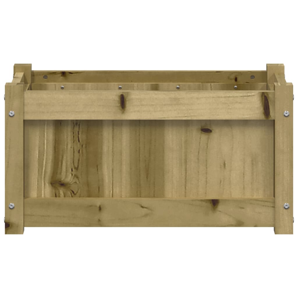 Pflanzkübel 60X31X31 Cm Kiefernholz Imprägniert