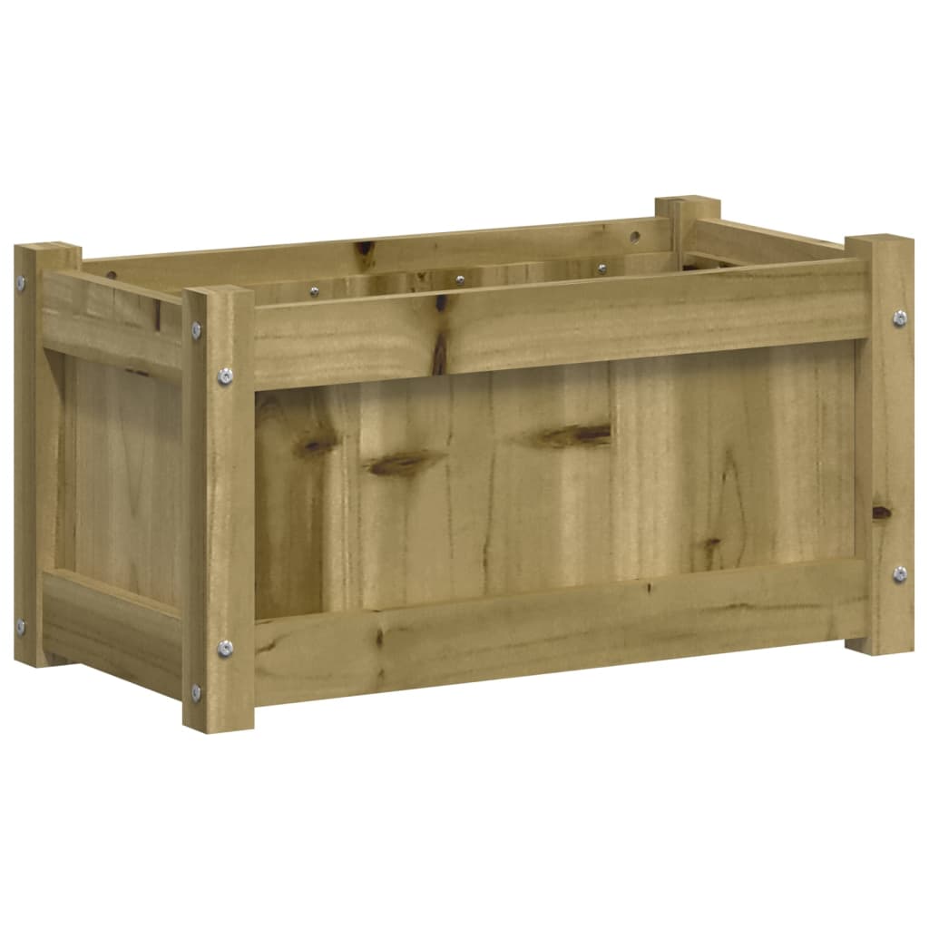 Pflanzkübel 60X31X31 Cm Kiefernholz Imprägniert