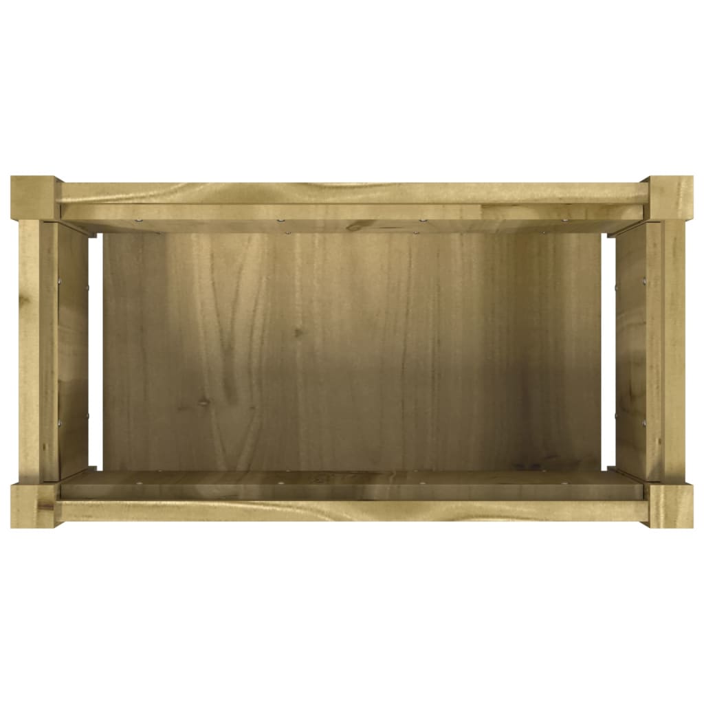 Pflanzkübel 60X31X31 Cm Kiefernholz Imprägniert