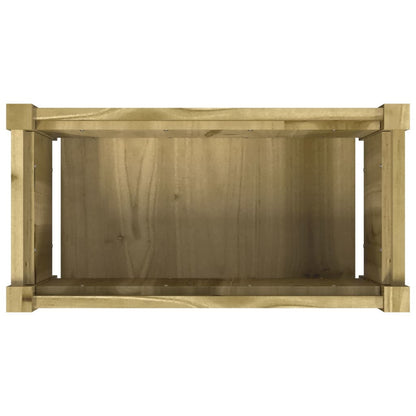 Pflanzkübel 60X31X31 Cm Kiefernholz Imprägniert