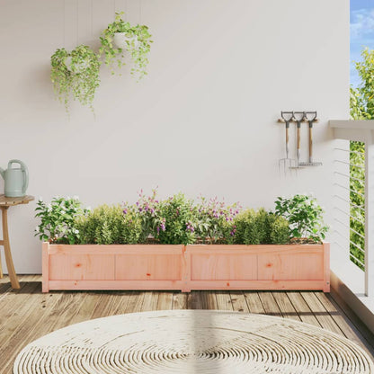 Pflanzkübel 180X31X31 Cm Massivholz Douglasie