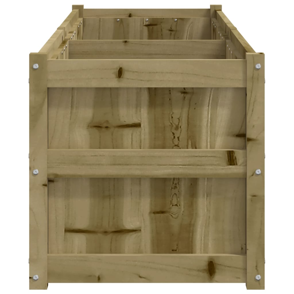 Pflanzkübel 180X50X50 Cm Kiefernholz Imprägniert