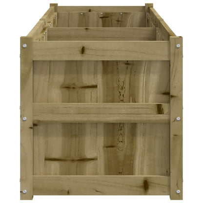 Pflanzkübel 180X50X50 Cm Kiefernholz Imprägniert