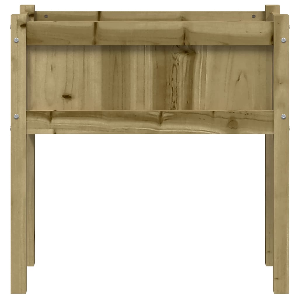 Pflanzkübel Mit Beinen 70X31X70 Cm Kiefernholz Imprägniert