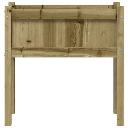 Pflanzkübel Mit Beinen 70X31X70 Cm Kiefernholz Imprägniert