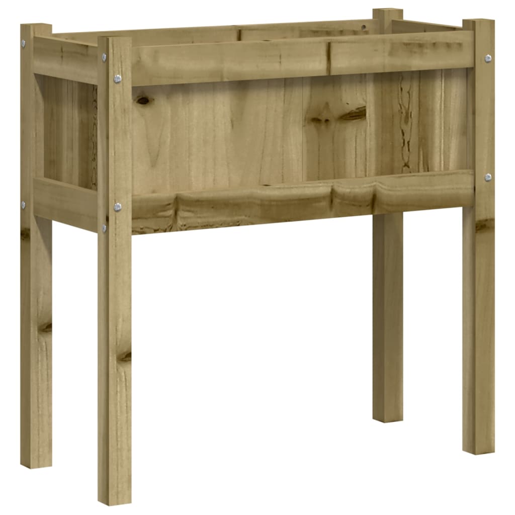 Pflanzkübel Mit Beinen 70X31X70 Cm Kiefernholz Imprägniert