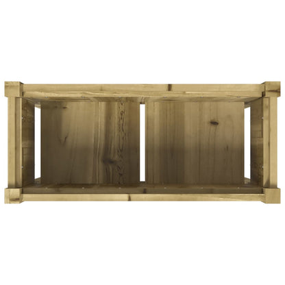 Pflanzkübel Mit Beinen 70X31X70 Cm Kiefernholz Imprägniert
