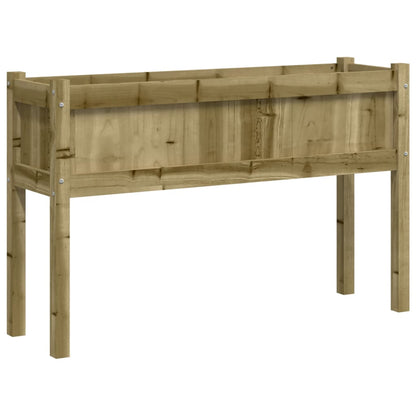 Pflanzkübel Mit Beinen 110X31X70 Cm Kiefernholz Imprägniert