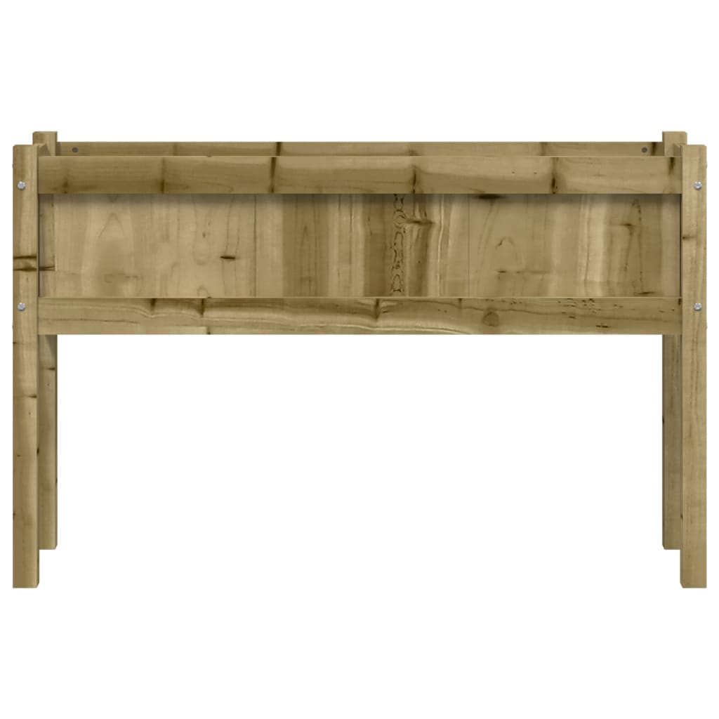 Pflanzkübel Mit Beinen 110X31X70 Cm Kiefernholz Imprägniert