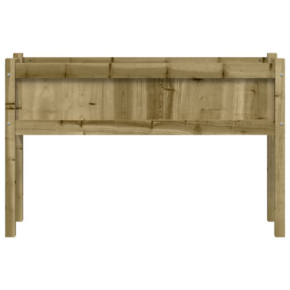 Pflanzkübel Mit Beinen 110X31X70 Cm Kiefernholz Imprägniert