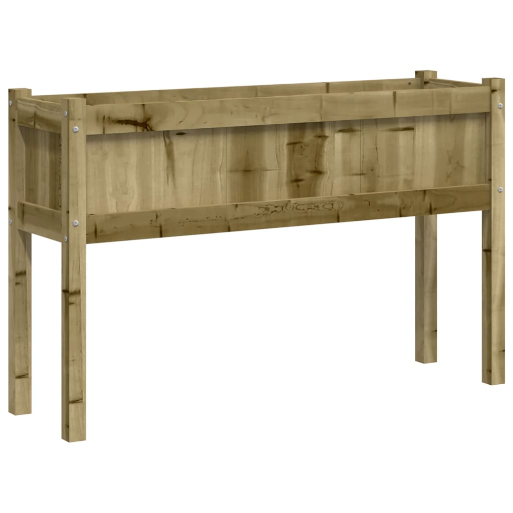 Pflanzkübel Mit Beinen 110X31X70 Cm Kiefernholz Imprägniert