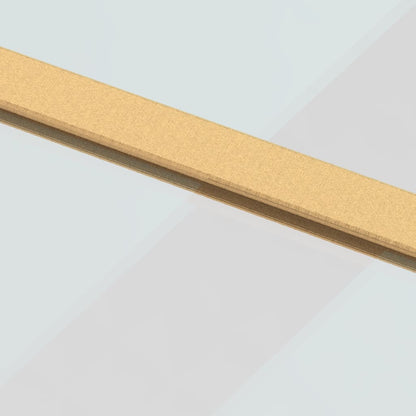 Schiebetür En 102,5X205 Cm Esg-Klarglas Und Aluminium