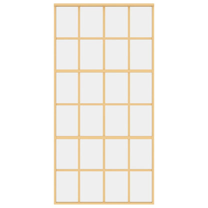 Schiebetür En 102,5X205 Cm Esg-Klarglas Und Aluminium