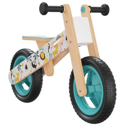 Laufrad Für Kinder Blau Bedruckt