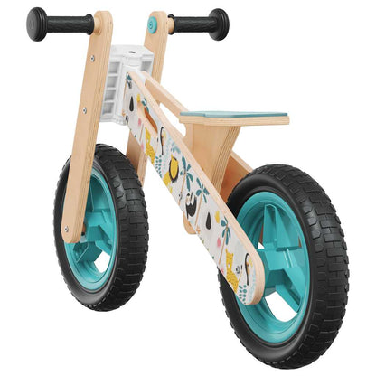 Laufrad Für Kinder Blau Bedruckt