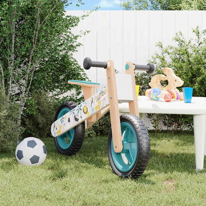 Laufrad Für Kinder Blau Bedruckt