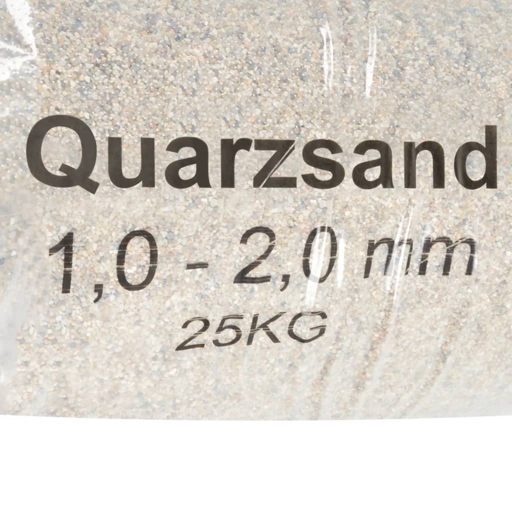 Filtersand 25 Kg 1,0-2,0 Mm