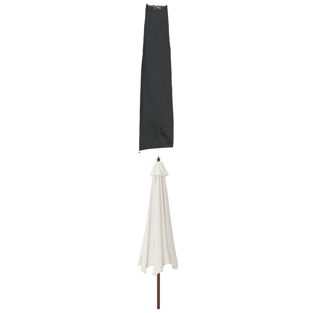 Sonnenschirm-Schutzhülle Schwarz 190X50/30 Cm 420D Oxford