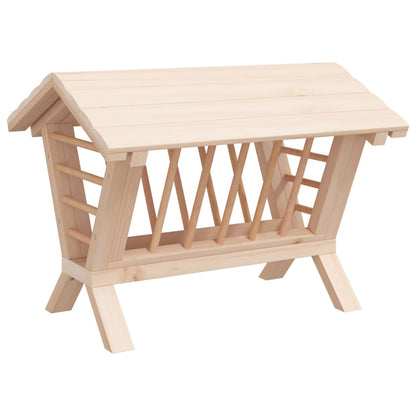 Heuraufe Für Kaninchen Massivholz Tanne