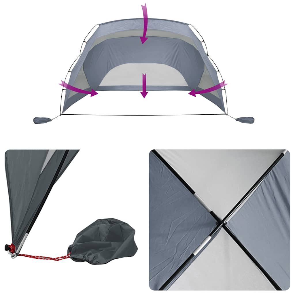 Strandzelt 274X178X170/148 Cm 185T Polyester