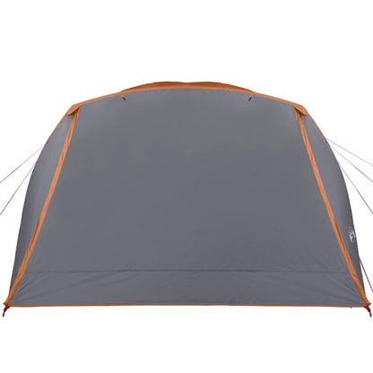 Campingzelt Mit Vorzelt 4 Personen Orange Wasserdicht