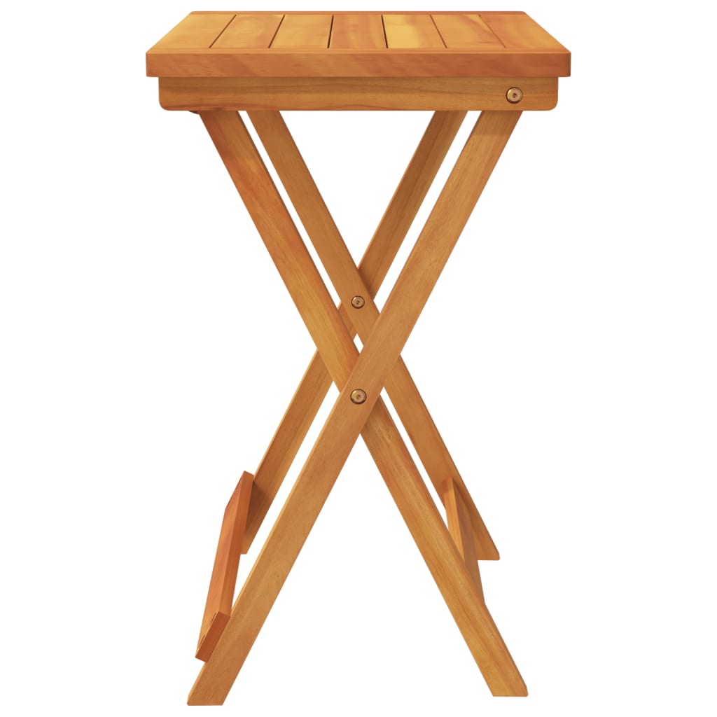 Gartentisch Klappbar 50X36X60 Cm Massivholz Akazie
