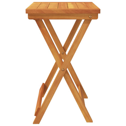 Gartentisch Klappbar 50X36X60 Cm Massivholz Akazie