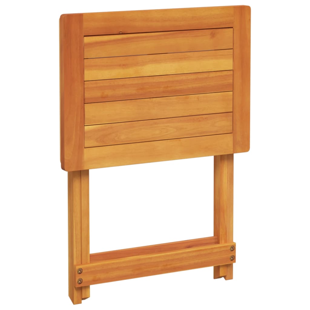 Gartentisch Klappbar 50X36X60 Cm Massivholz Akazie