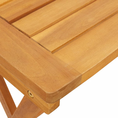 Gartentisch Klappbar 50X36X60 Cm Massivholz Akazie