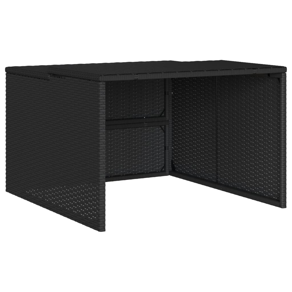 Mähroboter-Garage 86X90X52/57 Cm Poly Rattan