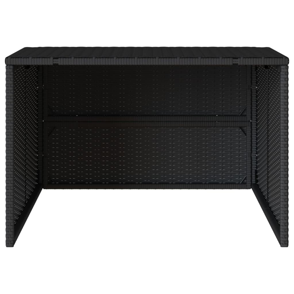 Mähroboter-Garage 86X90X52/57 Cm Poly Rattan