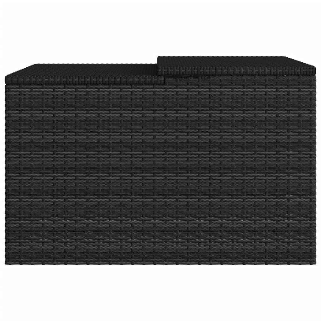 Mähroboter-Garage 86X90X52/57 Cm Poly Rattan