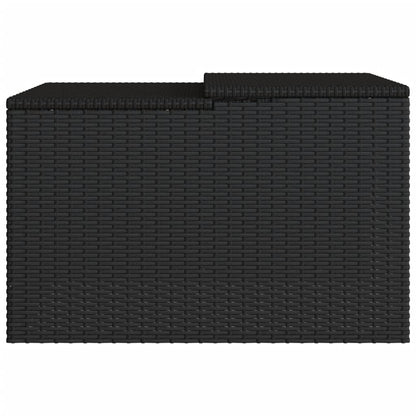 Mähroboter-Garage 86X90X52/57 Cm Poly Rattan