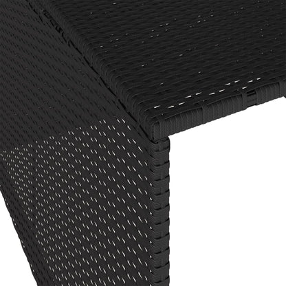 Mähroboter-Garage 86X90X52/57 Cm Poly Rattan
