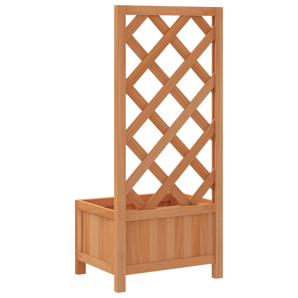 Pflanzkübel Mit Spalier Massivholz Tanne