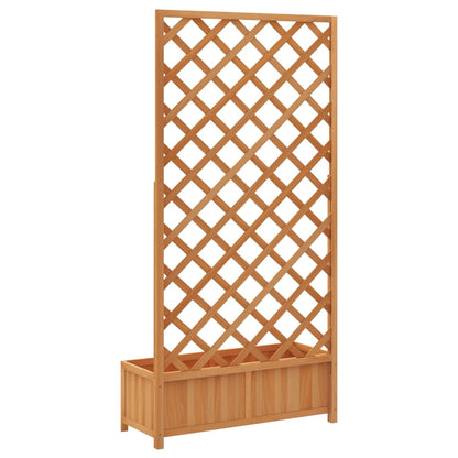 Pflanzkübel Mit Spalier Massivholz Tanne