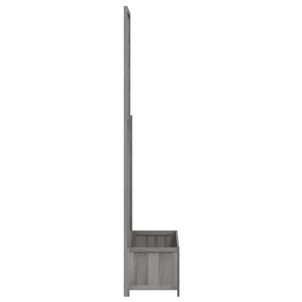 Pflanzkübel Mit Spalier Massivholz Tanne
