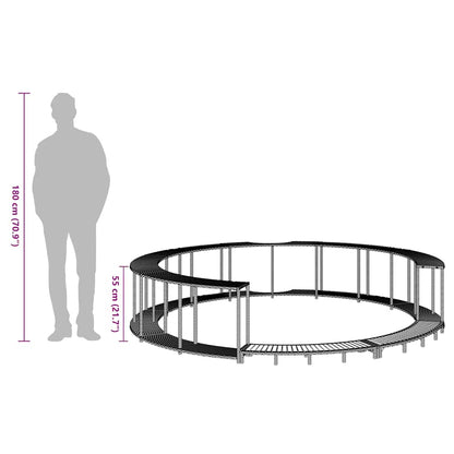 Whirlpool-Umrandung Mit Stauraum Holztreppe Poly Rattan