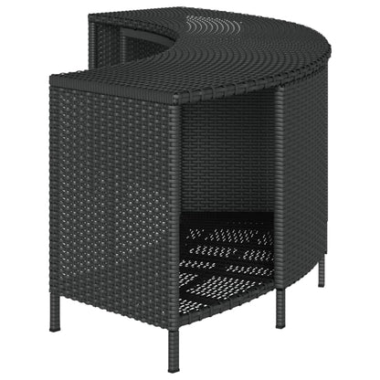 Outdoor-Regale Für Whirlpool 2 Stk. Poly Rattan
