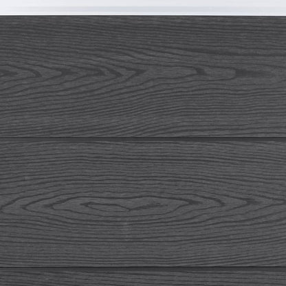 Zaunelement-Set 526X186 Cm Wpc