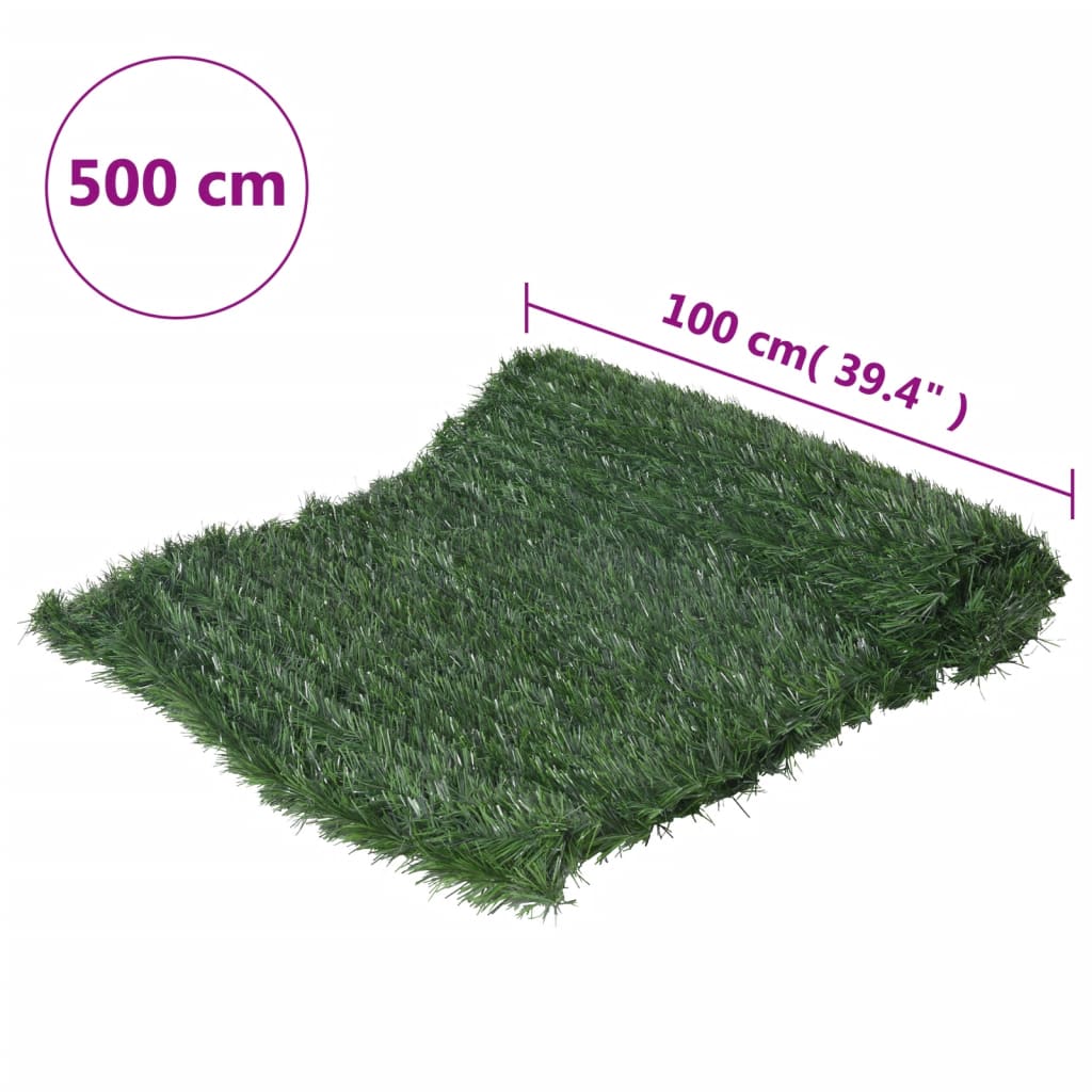 Kunstrasen-Sichtschutz 1X5 M