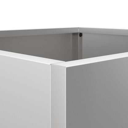 Pflanzkübel 2 Stk. Silbern