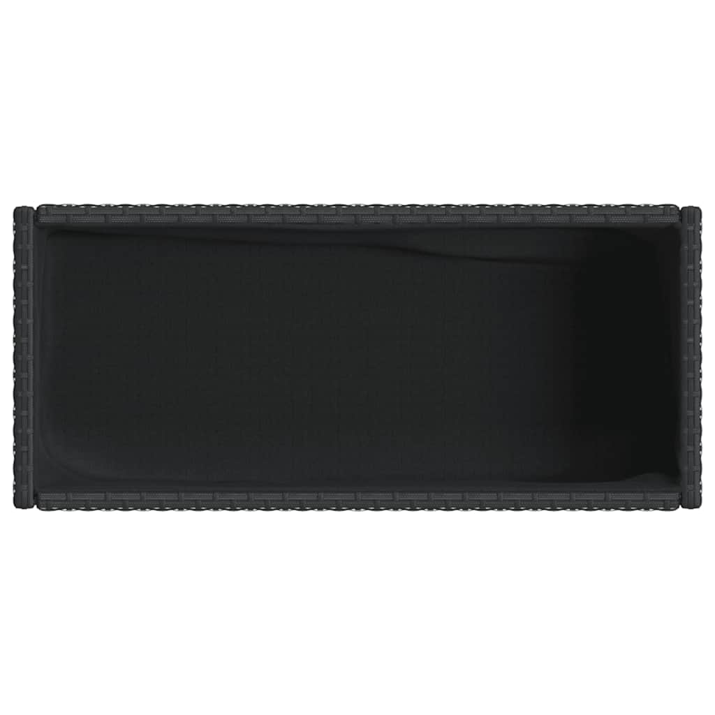 Hochbeete Mit Ablage 2 Stk. 90X40X75 Cm Poly Rattan
