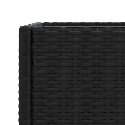 Hochbeete Mit Ablage 2 Stk. 90X40X75 Cm Poly Rattan