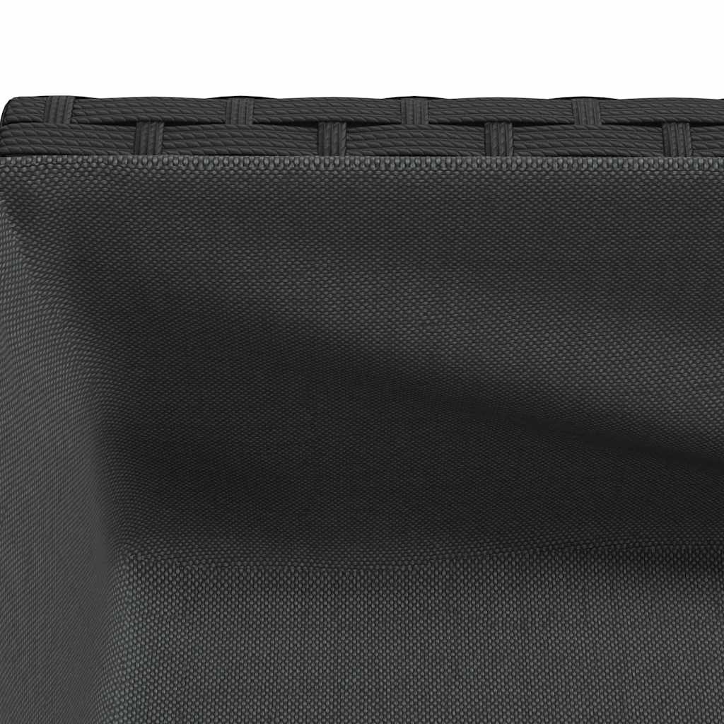 Hochbeete Mit Ablage 2 Stk. 90X40X75 Cm Poly Rattan