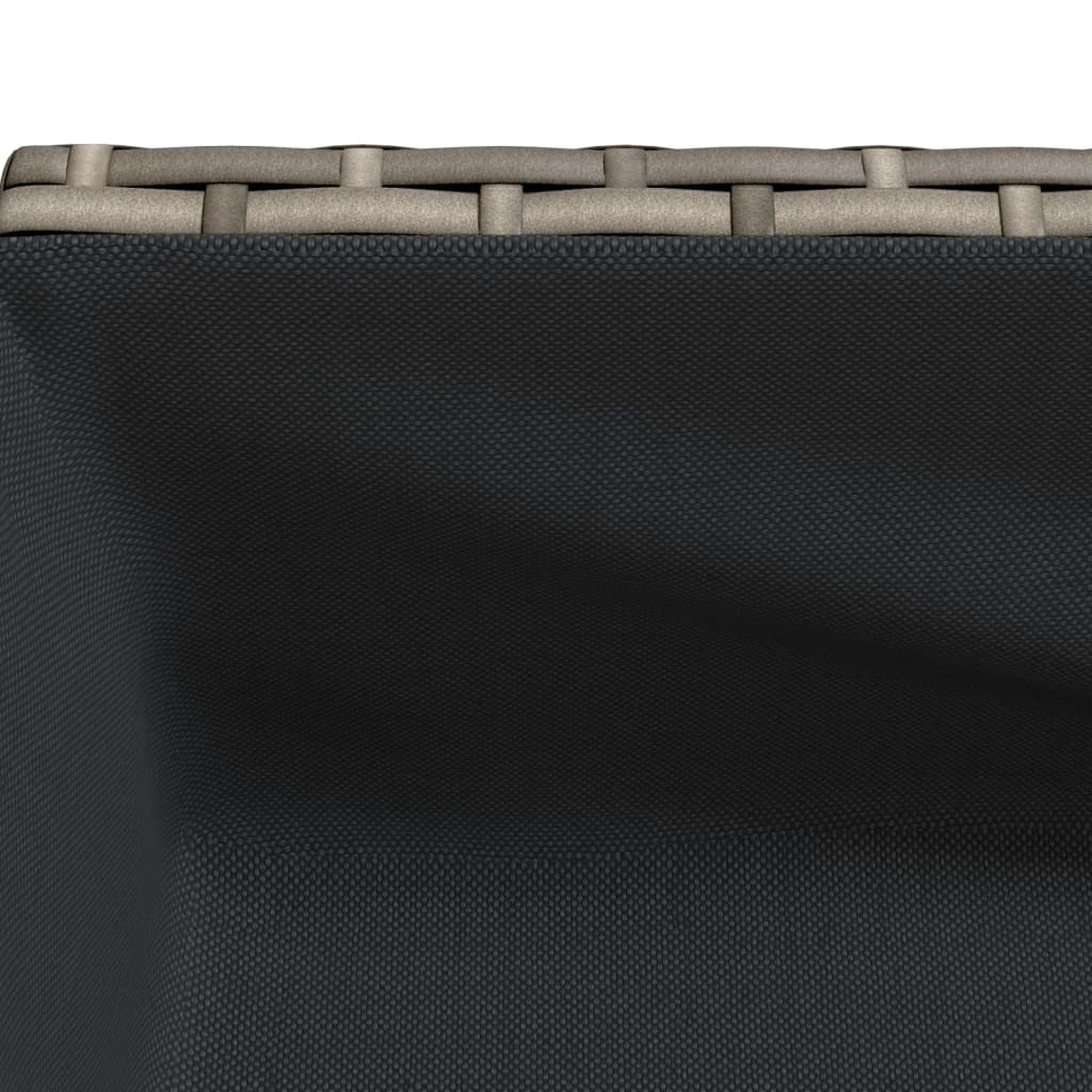 Hochbeete Mit Ablage 2 Stk. 90X40X75 Cm Poly Rattan