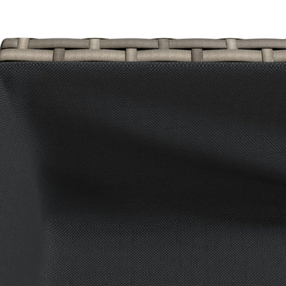 Hochbeete Mit Ablage 2 Stk. 90X40X75 Cm Poly Rattan