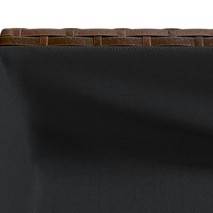 Hochbeete Mit Ablage 2 Stk. 70X28X70 Cm Poly Rattan